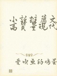 小说推荐文笔好高质量现代言情