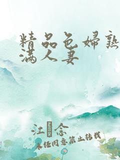 精品色妇熟妇丰满人妻