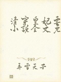 清穿皇妃要娇养小说全文免费阅读