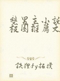 双男主小说生子校园推荐文