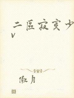 二区寂寞少妇av