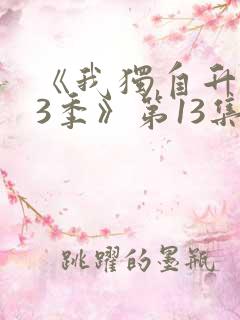 《我独自升级第3季》第13集全集免费