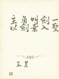 主角叫剑一凡人以剑意入圣