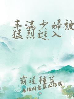 丰满少妇被黑人猛烈进入