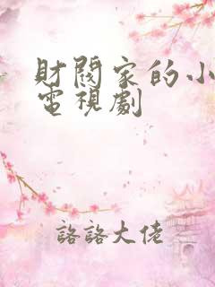 财阀家的小儿子电视剧