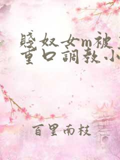 贱奴女m被主人重口调教小说