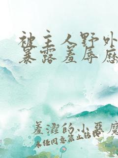 被主人野外调教暴露羞辱历程