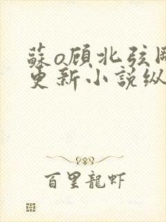 苏o顾北弦刚刚更新小说纵横小说