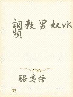 调教男奴vk视频