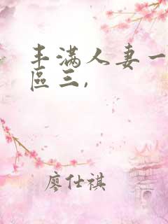 丰满人妻一区二区三,