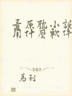 看原耽小说免费用什么软件