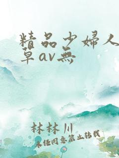 精品少妇人妻嫩草av无