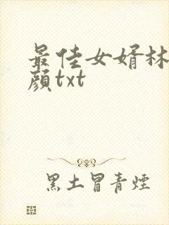 最佳女婿林羽江颜txt