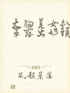 大胸美女扒开胸罩露出奶头