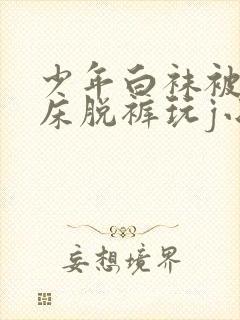 少年白袜被绑在床脱裤玩j小说