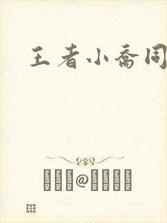 王者小乔同人