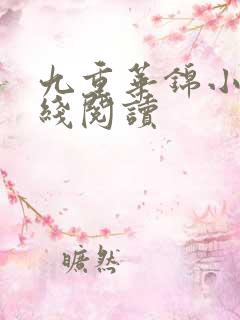 九重华锦小说在线阅读