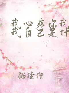 我心疼你我心疼我自己是什么歌