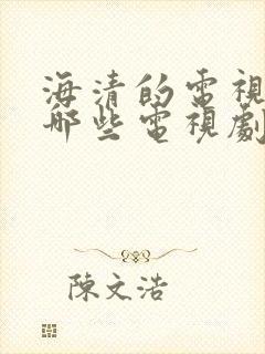 海清的电视剧有哪些电视剧