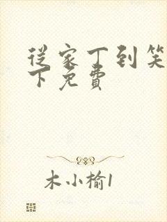 从家丁到笑傲天下免费