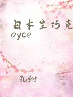 日本生巧克力royce