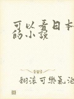 可以看日本漫画的小说