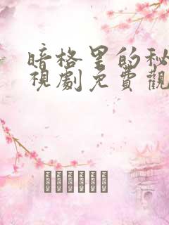 暗格里的秘密电视剧免费观看星辰