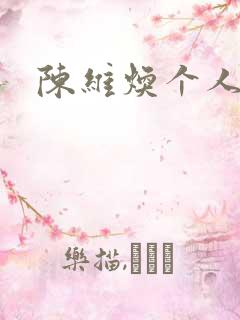 陈维焕个人简介