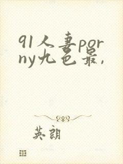 91人妻porny九色最,