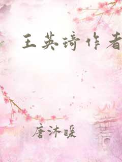 王英琦作者生平