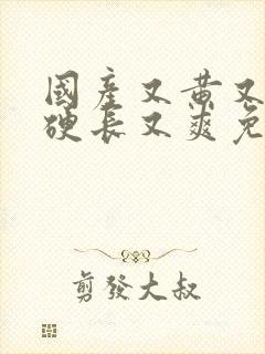 国产又黄又粗又硬长又爽免费视频