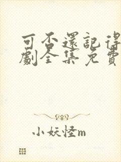 可否还记得我短剧全集免费观看