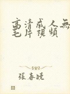 高清成人无遮挡毛片视频