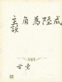 主角为陆成的小说