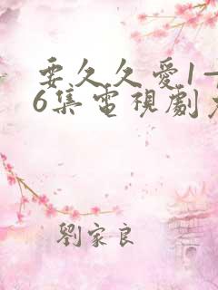 要久久爱1—36集电视剧免费观看流畅