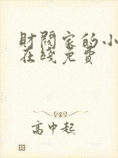 财阀家的小儿子在线免费