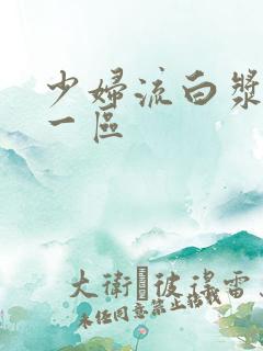 少妇流白浆在线一区