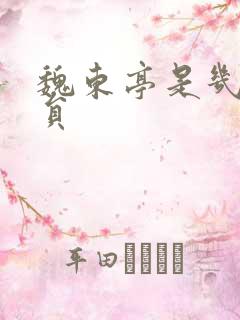 魏东亭是几品官员