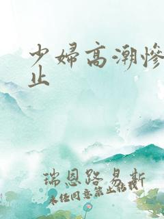 少妇高潮惨叫不止