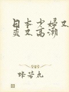 日本少妇又色又爽又高潮