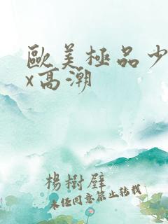 欧美极品少妇xx高潮