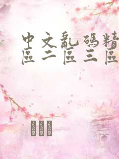 中文乱码精品一区二区三区人妻