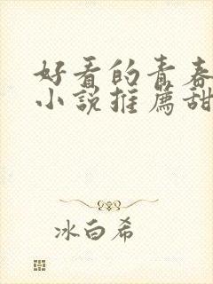 好看的青春校园小说推荐甜文