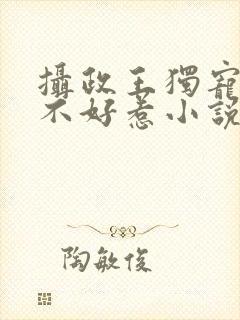 摄政王独宠医妃不好惹小说