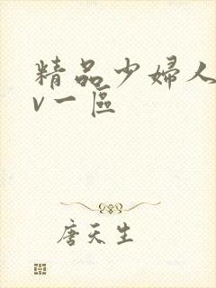 精品少妇人妻av一区