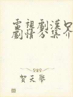 电视剧汉口往事剧情分集介绍