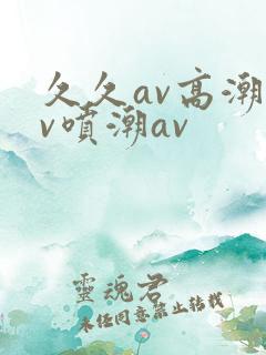 久久av高潮av喷潮av