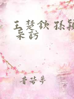 王楚钦 孙颖莎 采访