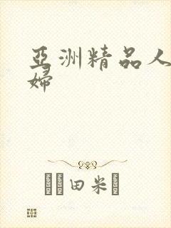 亚洲精品人妻少妇