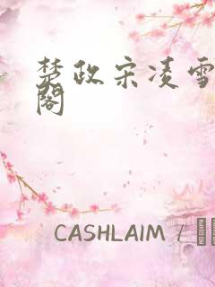 楚政宋凌雪笔趣阁